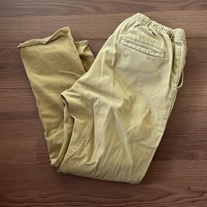 Men’s Jogger Khaki Pants (Medium)